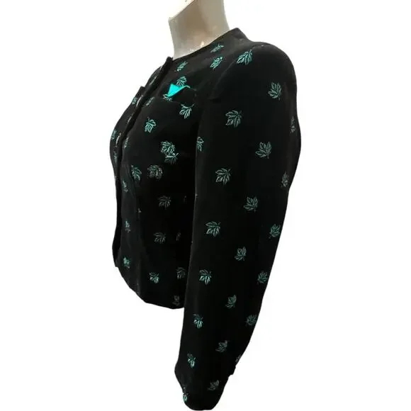 GUY LAROCHE PARIS COUTURE Velvet Embroidered Jacket